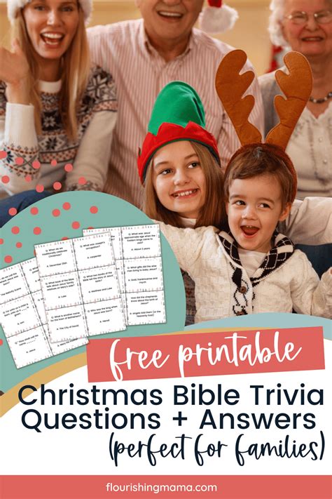Free Printable Christmas Bible Trivia Answers Cards In 2023 Free