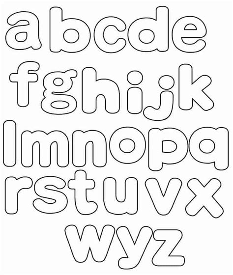 1 moldes de letras do alfabeto de diferentes tamanhos. Vários MOLDES DE LETRAS e Alfabeto com vários modelos para imprimir - Artesanato CHIC!