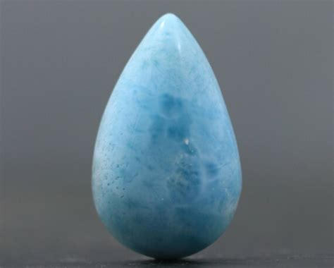 Light Blue Stone Larimar Polished Cabochon V3469 Etsy