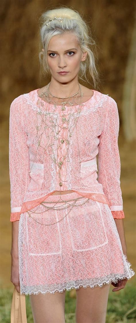 Chanel Fashion Pink Fashion Fashion Week Spring