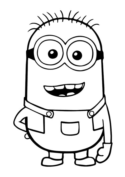 Desenhos Do Minions Para Colorir