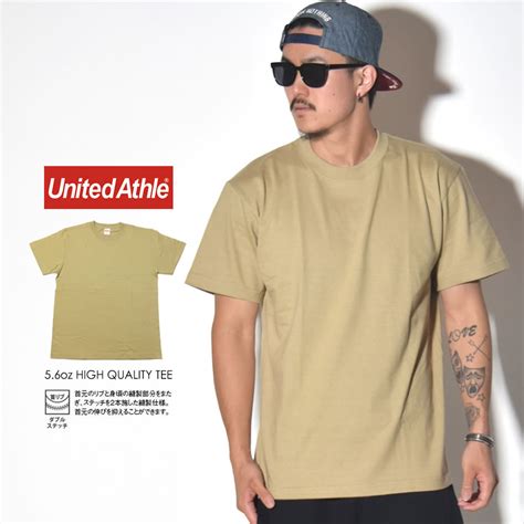 UNITED ATHLE 5 6oz HIGH QUALITY TEE ユナイテッドアスレ 5 6オンス ハイクリティTシャツ 5001 01