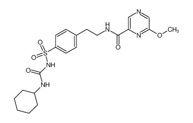 Ciclohexilcarbamoil Sulfamoil Fenetilamida Del Cido Metoxi