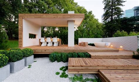 ide cantik desain ruang tamu outdoor minimalis trend