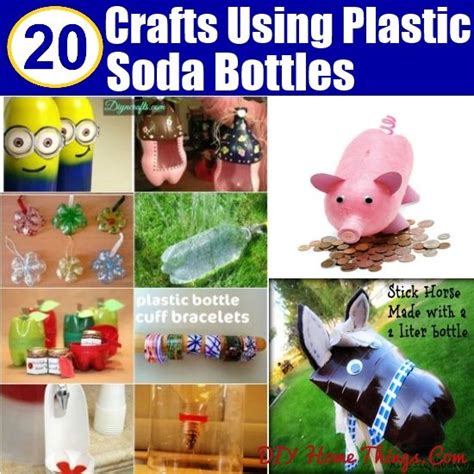 20 Amazing Craft Projects Using Plastic Soda Bottles Soda Bottles