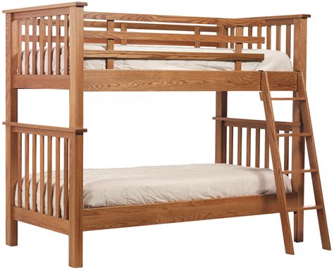 Classic Mission Bunk Bed Solid Wood Mission Bunk Bed