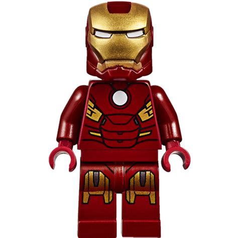 Lego Iron Man With Circle On Chest Without Ion Jet Minifigure Brick
