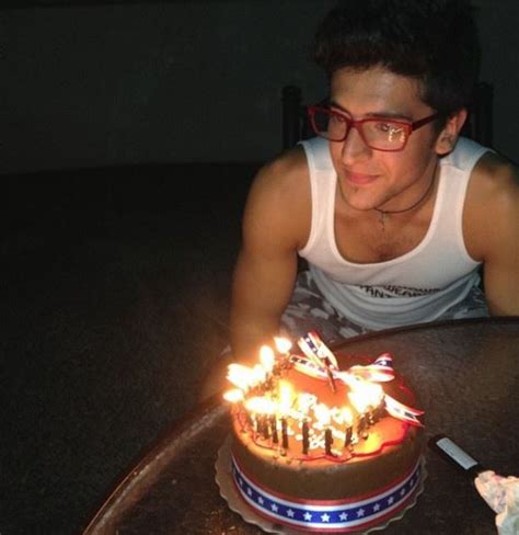 Piero Barone Il Volo Celebrating His 20th Birthday With Friends In Los