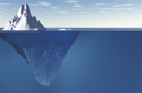 The Social Iceberg The Data On 11 Marketing May Surprise You