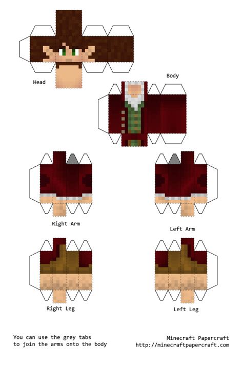 Steve was a passive mob. Papercraft Bilbo Baggins | Bastelarbeiten aus papier und ...