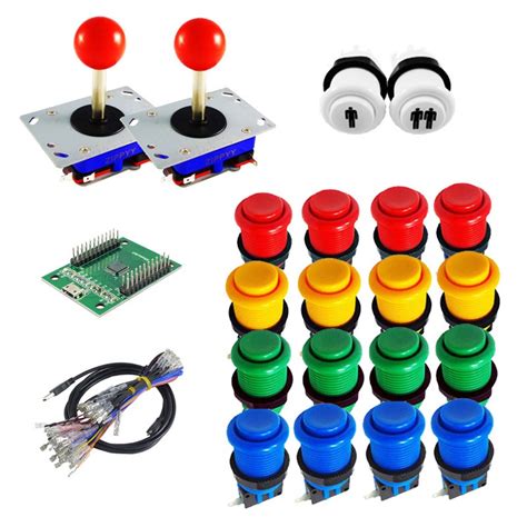 Kit Joysticks And Standard Buttons With Usb Encoder