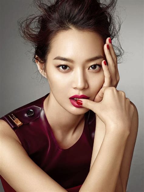 More Of Oh So Glamorous Shin Min Ah In Allure Korea’s August 2013 Issue Couch Kimchi Shin