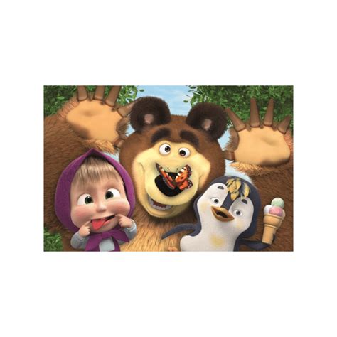 Puzzle Masha And The Bear O Zi Fericita 60 Piese Starbay Ro