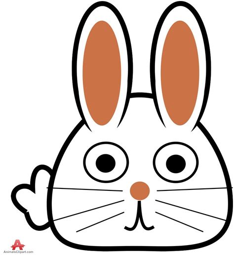 Download bunny face images and photos. Easy Bunny Face Drawing | Free download on ClipArtMag