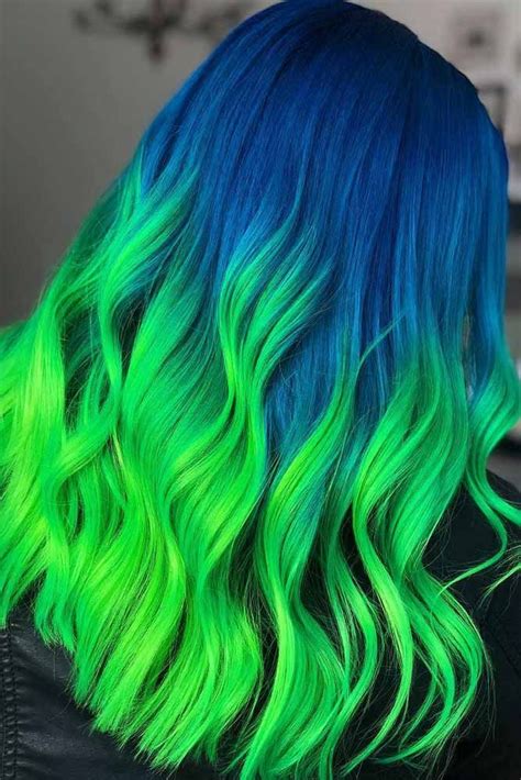 Neon Green Hair Dye Dominica Beard