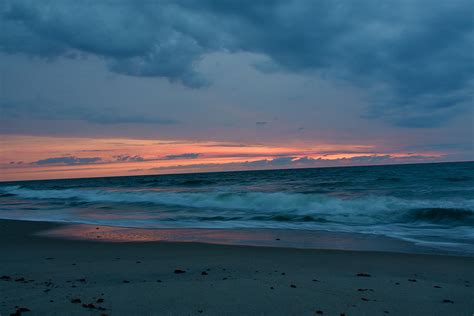 Cloudy Playalinda Beach 3 Sunrise Photograph By Christopher Mercer Pixels