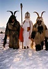 Krampus(es) with Santa | Krampus, Saint nicholas, Evil demons