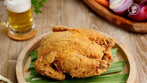 When the rice releases a maximum amount of starch, it's not necessary to add copious. Chef John's Fried Whole Chicken | Taste Show