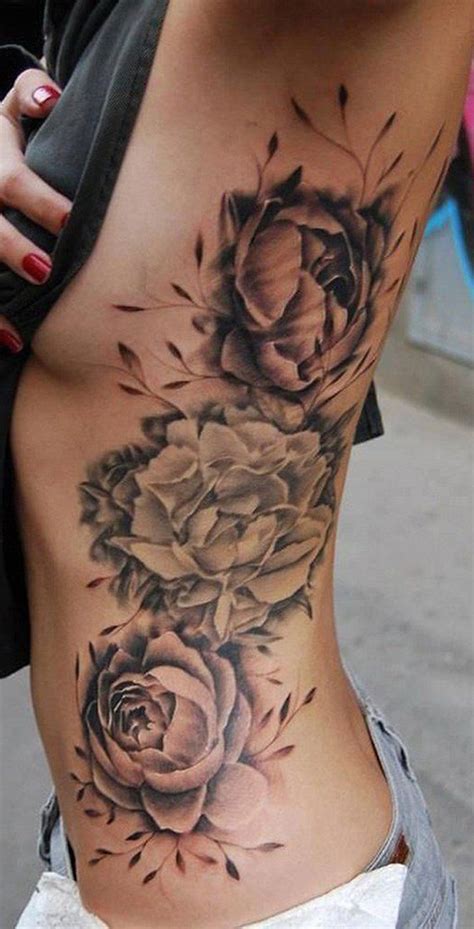 30 Feminine Rib Tattoo Ideas For Women That Are Very Inspirational