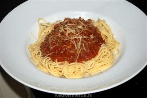 Spaghetti Bolognese Keukenliefde