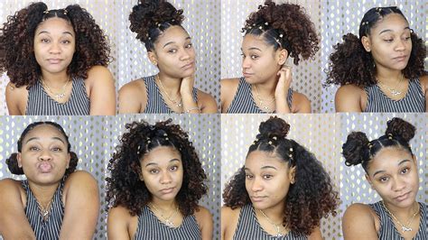 If your child has short hair, momjunction has the styles, which will never make him see a bad hair day. More Easy Hairstyles for Natural Curly Hair - YouTube