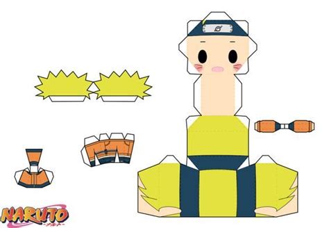 Naruto Uzumaki By Dallaspierce Paper Doll Template Anime Paper