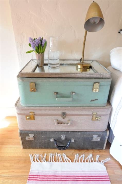 Creative Ways To Recycle And Reuse Vintage Suitcases