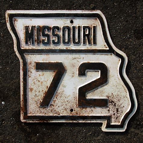 Missouri State Highway 72 Aaroads Shield Gallery