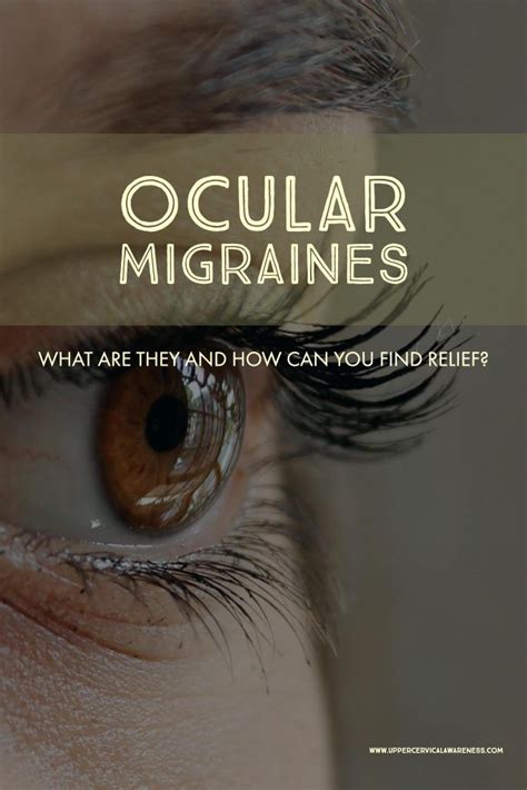 What Is An Ocular Migraine And How To Find Relief Ocular Migraine