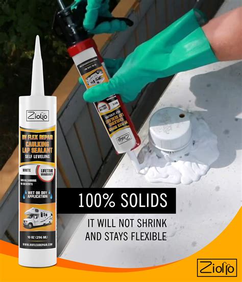 Rv Flex Repair Self Leveling Caulking Lap Sealant White 4 10 Oz