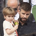 Gerard Piqué y su hijo Sasha, tarde de tenis en el Madrid Mutua Open ...