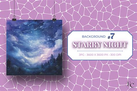 Watercolor Night Sky Background Graphic By Esch Creative · Creative Fabrica