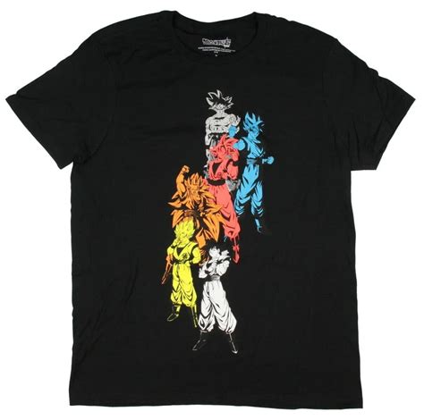 Dragon Ball Z Goku Super Mans T Shirt Tee Mens Tshirts Mens Graphic