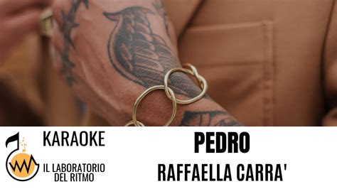 Pedro Raffaella Carra Karaoke Instrumental Version Youtube