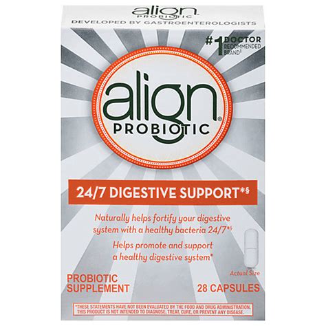 Align Probiotic 247 Digestive Support Capsules 28 Ea Shop Hames