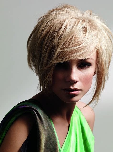 Freshly Short Choppy Hairstyles With Bangs Hair 2012