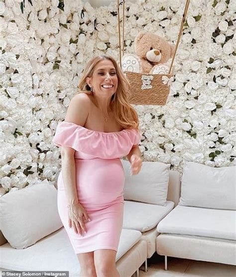 stacey solomon shares bizarre theory she could get pregnant again while expecting her fifth