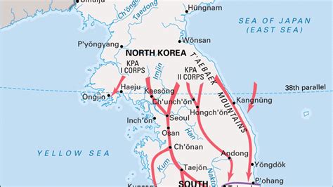 Korea The Korean War Britannica