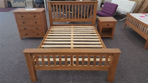 Amsterdam Solid Oak King Size Bed Frame High Foot End Possible Delivery