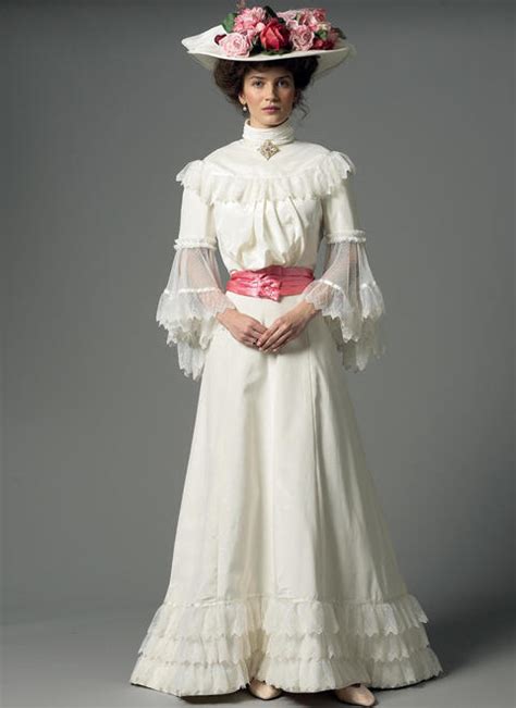 B5970 In 2021 Old Fashion Dresses Edwardian Dress Vintage Dresses 1800