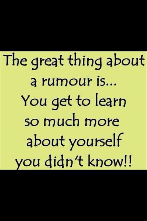 Rumors quotations to activate your inner potential: Funny Quotes On Rumors. QuotesGram