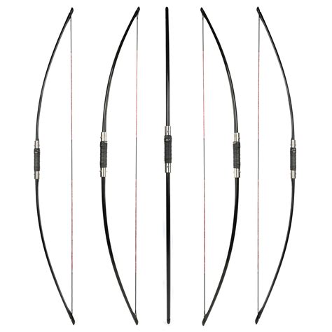 65 English Longbow 30 70lbs Takedown Straight Bow Traditional Archery