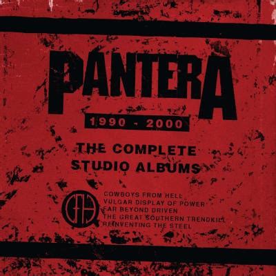 The Complete Studio Albums 1990 2000 Pantera Vinyle Album Achat