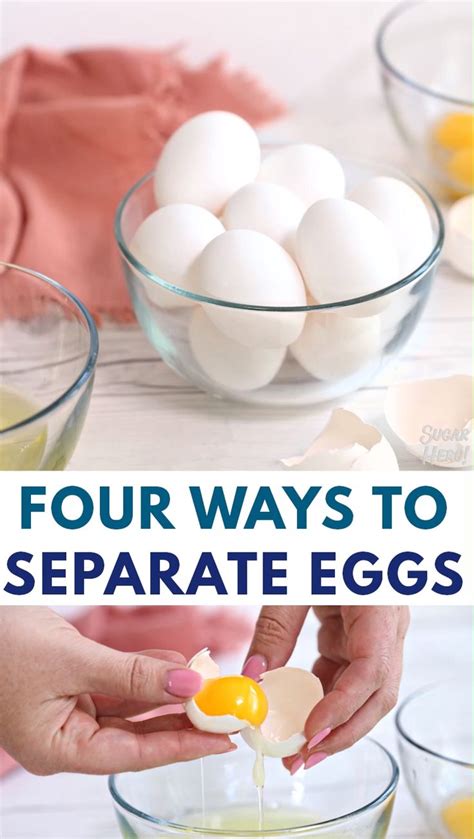 Separating eggs is a MUST for many baking recipes! Learn ...