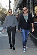 Bar Refaeli and husband Adi Ezra are all smiles as they leave l'Avenue ...