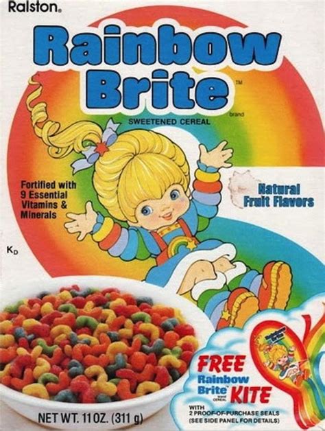 25 Cereals From The 80s You Will Never Eat Again Rainbow Brite