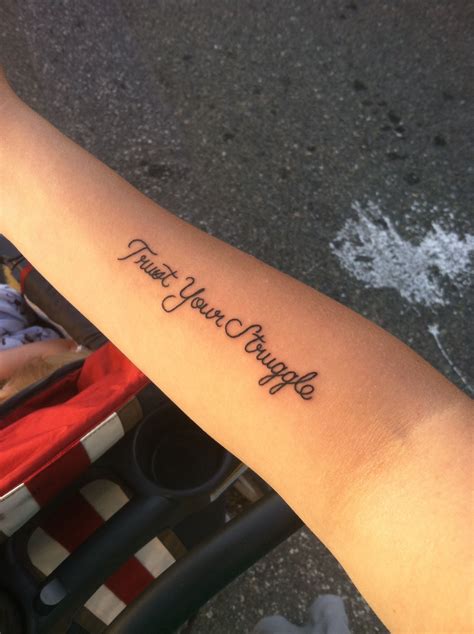 Trust your struggle tattoo | Struggle tattoo, Trust your struggle tattoo, Tattoos