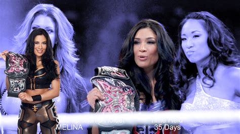 Wwe Divas Championship Melina 2 Woman Of Wrestling Central