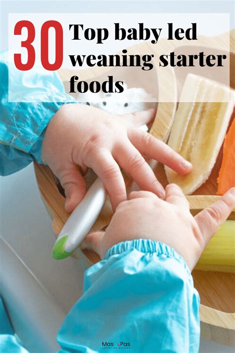 Blw First Foods 30 Best Baby Led Weaning Starter Foods