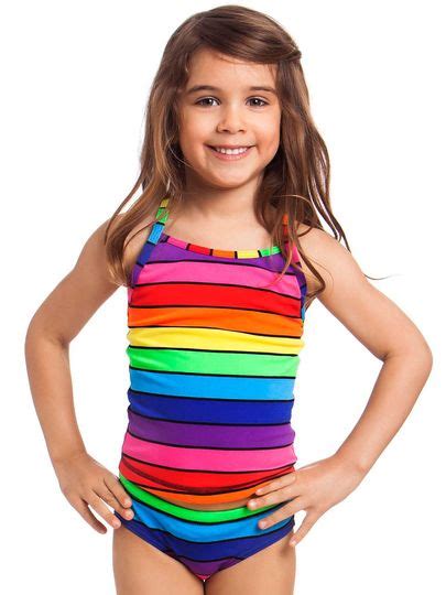 Funkita Rainbow Racer Toddler Girls Tankini